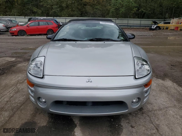 2004 Mitsubishi Eclipse GTS with VIN 4A3AE75H74E114581, listed as a Copart auction lot 72989344 with 29,479 mi miles and Salvage Title. Bid and sale history available at carsss.com. Image 5.