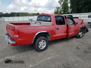 2002 Dodge Dakota Sport with VIN 1B7HG38N42S562989, listed as a Copart auction lot 73033534 with 183,962 mi miles and Salvage Title. Bid and sale history available at carsss.com. Image 3.