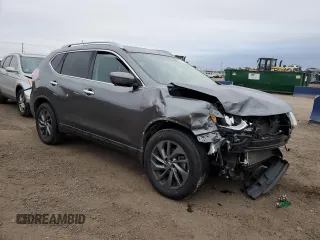 2016 Nissan Rogue SV with VIN 5N1AT2MT6GC824326, listed as a Copart auction lot 88476785 with 70,111 mi miles and Salvage Title. Bid and sale history available at carsss.com. Image 4.
