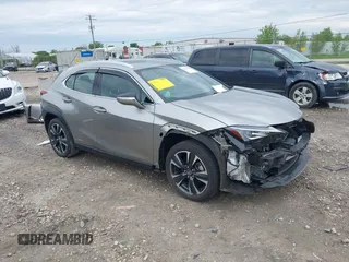 2021 Lexus UX 250h with VIN JTHP9JBH8M2038940, listed as a IAAI auction lot 42378107 with 52,877 mi miles and . Bid and sale history available at DreamBid. Image 1.