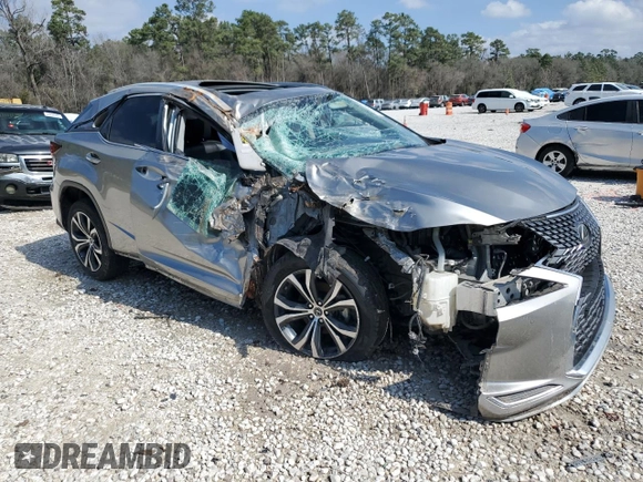 2021 Lexus RX with VIN 2T2HZMAA1MC215711, listed as a Copart auction lot 44385015 with 81,452 mi miles and Non Repairable. Bid and sale history available at carsss.com. Image 4.