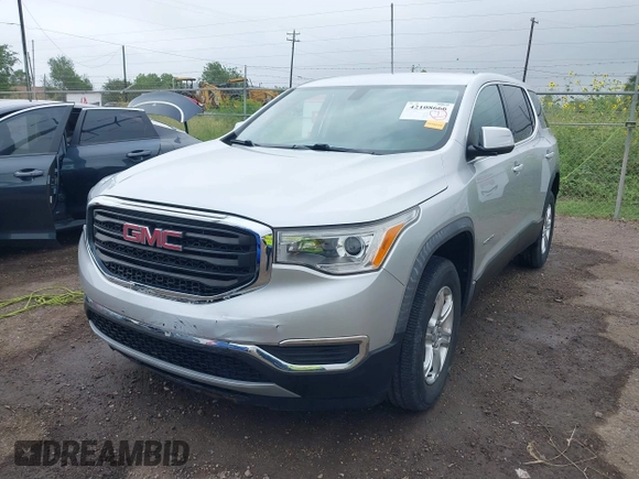 2019 GMC Acadia SLE z VIN 1GKKNKLA1KZ124873, wystawiony jako IAAI lot #42108666 z przebiegiem Nie podano mil oraz . Historia ofert i sprzedaży dostępna na DreamBid. Obrazek 6.