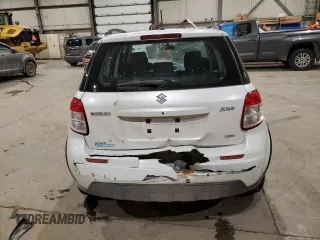 2013 Suzuki SX4 Crossover with VIN JS2YB5A30D6102684, listed as a Copart auction lot 88725715 with 104,023 mi miles and Salvage Title. Bid and sale history available at carsss.com. Image 6.