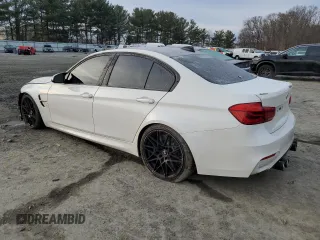 2018 BMW M3 z VIN WBS8M9C53J5J80168, wystawiony jako Copart lot #44567905 z przebiegiem 29 212 mil mil oraz Szkody całkowita. Historia ofert i sprzedaży dostępna na DreamBid. Obrazek 2.