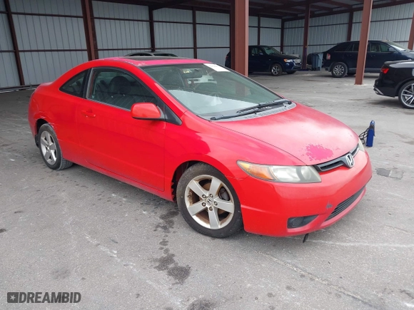 2008 Honda Civic Cpe EX-L with VIN 2HGFG12928H538960, listed as a IAAI auction lot 41626871 with 169,865 mi miles. Bid and sale history available at carsss.com. Image 1.