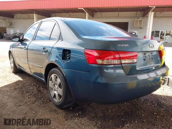 2007 Hyundai Sonata GLS with VIN 5NPET46C17H235185, listed as a IAAI auction lot 42079476 with 184,914 mi miles and . Bid and sale history available at DreamBid. Image 3.