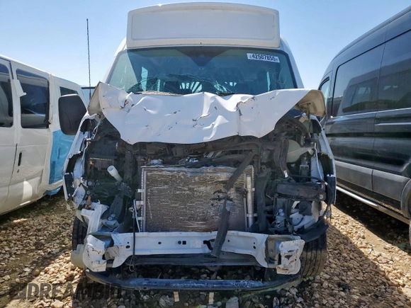 2023 Ford Transit Passenger XL with VIN 1FBAX2C88PKB89190, listed as a Copart auction lot 42507855 with Not Provided miles and Salvage Title. Bid and sale history available at DreamBid. Image 5.