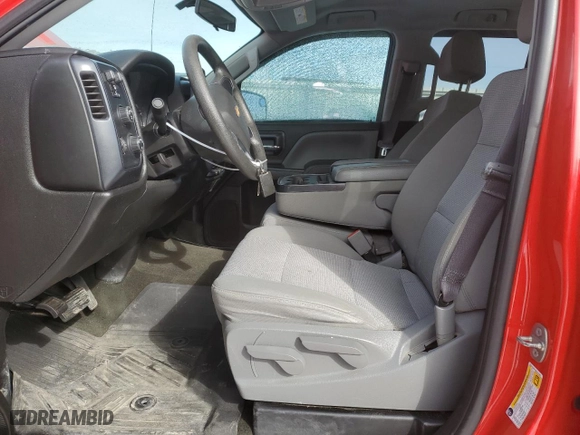 2017 Chevrolet Silverado 1500 Custom with VIN 1GCVKPEC5HZ371562, listed as a Copart auction lot 45990355 with 81,463 mi miles and Salvage Title. Bid and sale history available at carsss.com. Image 7.