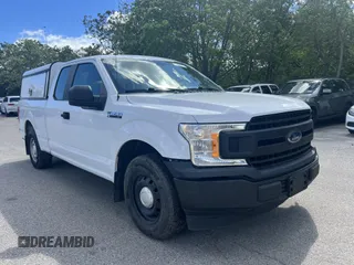 2018 Ford F-150 XL with VIN 1FTEX1CB8JKF05956, listed as a IAAI auction lot 42306174 with 227,546 mi miles and . Bid and sale history available at DreamBid. Image 1.