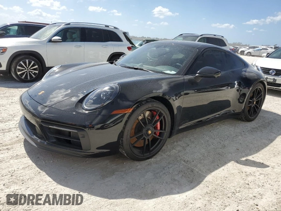 2024 Porsche 911 Carrera S with VIN WP0AB2A99RS220133, listed as a Copart auction lot 77070684 with 0 mi miles and Salvage Title. Bid and sale history available at carsss.com. Image 1.