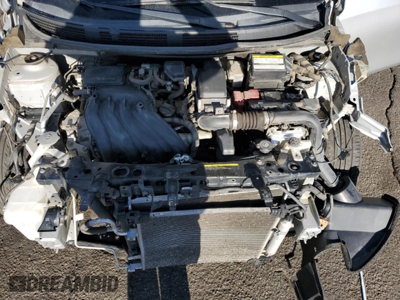 2019 Nissan Versa SV with VIN 3N1CN7AP0KL840887, listed as a Copart auction lot 56193595 with 85,801 mi miles and Salvage title. Bid and sale history available at DreamBid. Image 11.