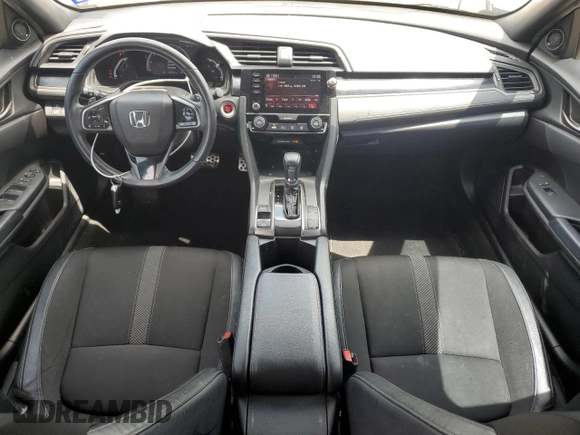 2021 Honda Civic Sport with VIN SHHFK7H42MU211162, listed as a Copart auction lot 54780215 with 84,938 mi miles and Salvage Title. Bid and sale history available at DreamBid. Image 8.