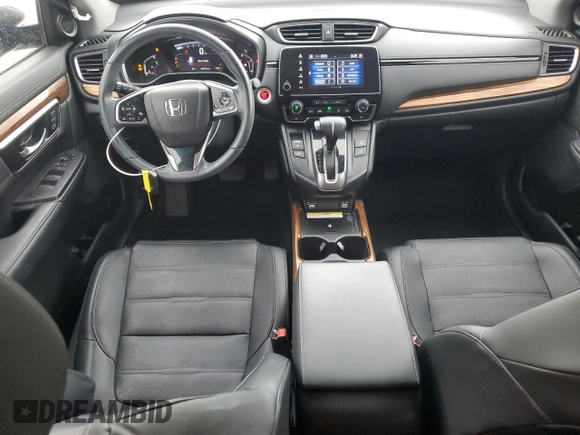 2021 Honda CR-V Touring with VIN 2HKRW1H9XMH410392, listed as a Copart auction lot 47211795 with 48,763 mi miles and Salvage Title. Bid and sale history available at carsss.com. Image 8.