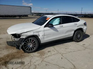2021 Mercedes-Benz GLC with VIN W1N0J8EB6MG011810, listed as a Copart auction lot 78496484 with 0 mi miles and Salvage Title. Bid and sale history available at carsss.com. Image 1.