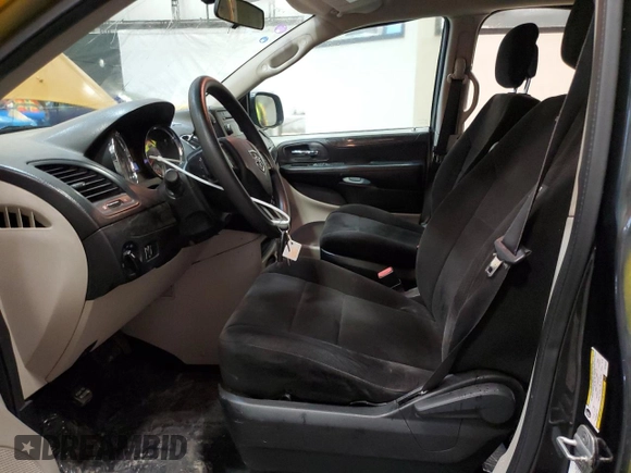 2012 Dodge Grand Caravan SE with VIN 2C4RDGBG7CR198262, listed as a Copart auction lot 55317675 with 380,267 mi miles and Clean Title. Bid and sale history available at DreamBid. Image 7.