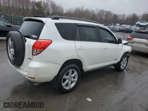2006 Toyota RAV4 Limited with VIN JTMBK31V765006517, listed as a Copart auction lot 52160155 with 167,122 mi miles and Salvage Title. Bid and sale history available at carsss.com. Image 3.
