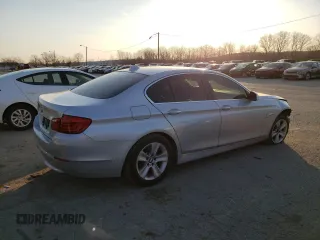 2012 BMW 5 Series 528i xDrive with VIN WBAXH5C57CDW03887, listed as a Copart auction lot 48521185 with 163,524 mi miles and Salvage Title. Bid and sale history available at carsss.com. Image 3.