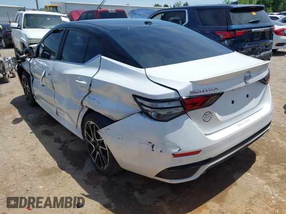 2024 Nissan Sentra SR z VIN 3N1AB8DV5RY286078, wystawiony jako IAAI lot #42254814 z przebiegiem 29 644 mil mil oraz . Historia ofert i sprzedaży dostępna na DreamBid. Obrazek 3.