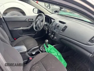 2011 Kia Forte EX with VIN KNAFU4A29B5318255, listed as a Copart auction lot 45891335 with 154,271 mi miles and Salvage Title. Bid and sale history available at carsss.com. Image 7.