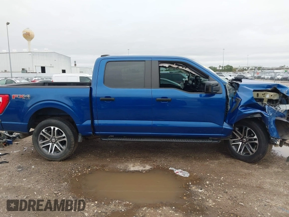 2023 Ford F-150 XL with VIN 1FTEW1EP6PKD00320, listed as a IAAI auction lot 41562733 with 19,468 mi miles. Bid and sale history available at carsss.com. Image 14.
