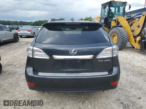2011 Lexus RX 350 with VIN 2T2ZK1BA7BC048094, listed as a Copart auction lot 60309755 with 184,374 mi miles and Salvage title. Bid and sale history available at DreamBid. Image 6.
