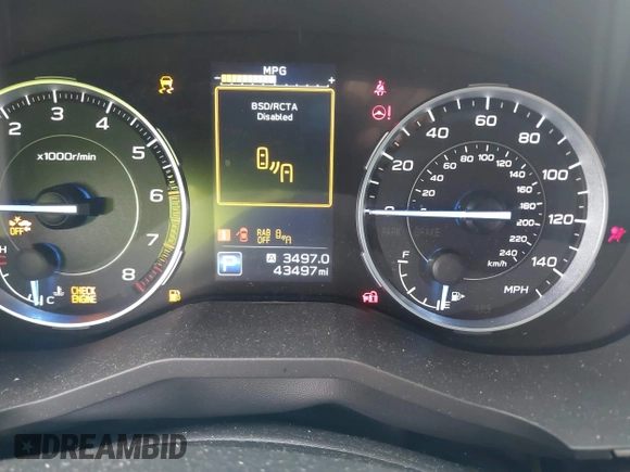 2021 Subaru Ascent Touring с VIN 4S4WMARD2M3437315, выставлен на аукционе IAAI как лот 42095421 с пробегом 43 497 миль миль и . История ставок и продаж доступна на DreamBid. Изображение 7.