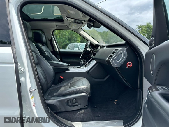 2018 Land Rover Range Rover Sport HSE z VIN SALWR2RV9JA198012, wystawiony jako Copart lot #64983805 z przebiegiem 76 706 mil mil oraz Czysty tytuł • Clean title. Historia ofert i sprzedaży dostępna na DreamBid. Obrazek 7.