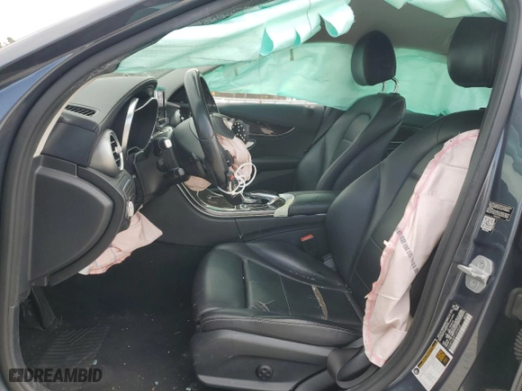 2015 Mercedes-Benz C-Class C 300 with VIN 55SWF4JB5FU049025, listed as a Copart auction lot 47195235 with 188,564 mi miles and Salvage Title. Bid and sale history available at carsss.com. Image 7.
