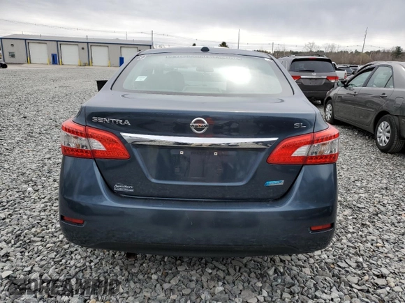 2013 Nissan Sentra FE+ S with VIN 3N1AB7AP0DL651322, listed as a Copart auction lot 50253405 with Not Provided miles and Clean Title. Bid and sale history available at DreamBid. Image 6.