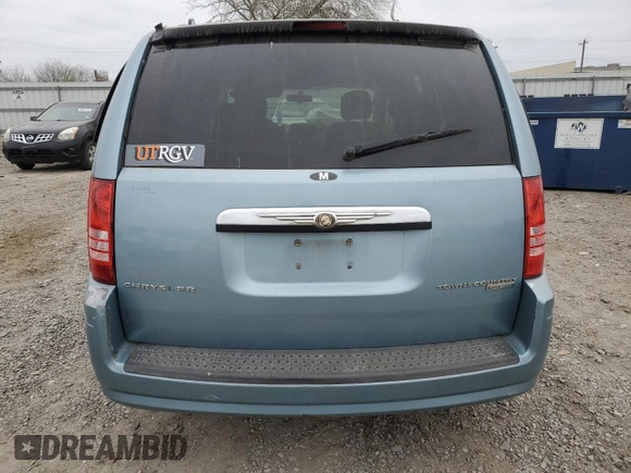 2010 Chrysler Town & Country Touring with VIN 2A4RR5D10AR285085, listed as a Copart auction lot 46134965 with 295,888 mi miles and Salvage Title. Bid and sale history available at carsss.com. Image 6.