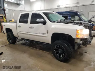 2009 Chevrolet Silverado 1500 LTZ with VIN 3GCEK33M59G253212, listed as a Copart auction lot 85978184 with 183,045 mi miles and Clean Title. Bid and sale history available at carsss.com. Image 4.