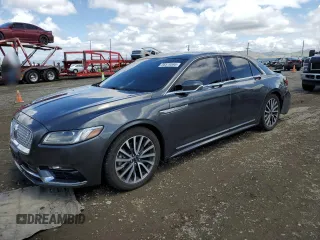 2018 Lincoln Continental Select with VIN 1LN6L9SK3J5603514, listed as a Copart auction lot 56579595 with 116,710 mi miles and Salvage title. Bid and sale history available at DreamBid. Image 1.