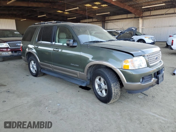 2002 Ford Explorer Eddie Bauer with VIN 1FMZU74W92ZA37349, listed as a Copart auction lot 42960695 with 206,675 mi miles and Salvage title. Bid and sale history available at DreamBid. Image 4.