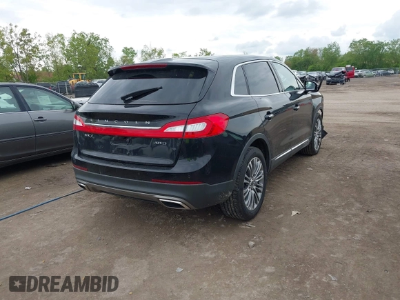 2017 Lincoln MKX Reserve with VIN 2LMPJ8LR8HBL51883, listed as a IAAI auction lot 42243012 with 84,544 mi miles and . Bid and sale history available at DreamBid. Image 4.