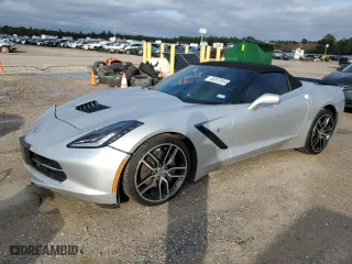 2014 Chevrolet Corvette 3LT with VIN 1G1YF3D75E5125797, listed as a Copart auction lot 85872054 with 60,115 mi miles and Salvage Title. Bid and sale history available at carsss.com. Image 1.