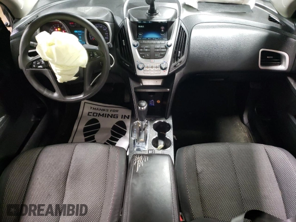 2017 Chevrolet Equinox LS with VIN 2GNALBEK0H6104306, listed as a Copart auction lot 49869795 with 207,769 mi miles and Salvage Title. Bid and sale history available at carsss.com. Image 8.