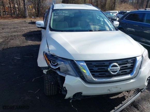 2018 Nissan Pathfinder SV with VIN 5N1DR2MM8JC678815, listed as a IAAI auction lot 41502348 with 44,563 mi miles. Bid and sale history available at carsss.com. Image 6.