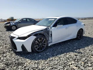 2021 Lexus IS 350 F Sport with VIN JTHGZ1B25M5044222, listed as a Copart auction lot 60280915 with 56,598 mi miles and Salvage title. Bid and sale history available at DreamBid. Image 1.