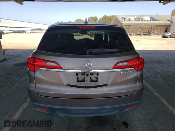 2013 Acura RDX Technology with VIN 5J8TB4H54DL021020, listed as a Copart auction lot 55143415 with 217,408 mi miles and Salvage Title. Bid and sale history available at DreamBid. Image 6.