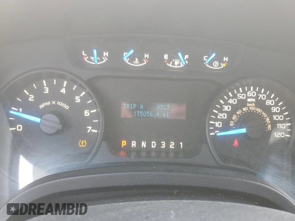 2014 Ford F-150 XL with VIN 1FTEX1EM7EKG10153, listed as a Copart auction lot 55842715 with 175,056 mi miles and Salvage title. Bid and sale history available at DreamBid. Image 9.
