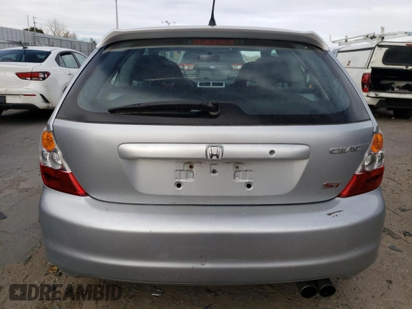 2004 Honda Civic Si with VIN SHHEP33574U501760, listed as a Copart auction lot 50566595 with 81,751 mi miles and Clean Title. Bid and sale history available at DreamBid. Image 6.