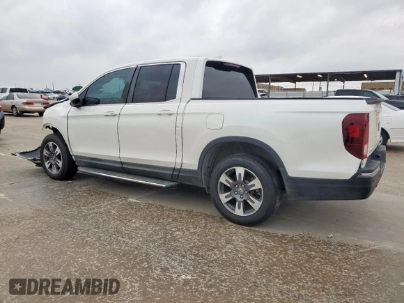 2017 Honda Ridgeline RTL-T z VIN 5FPYK2F63HB009073, wystawiony jako Copart lot #54648635 z przebiegiem 72 029 mil mil oraz Szkoda całkowita • Salvage title. Historia ofert i sprzedaży dostępna na DreamBid. Obrazek 2.
