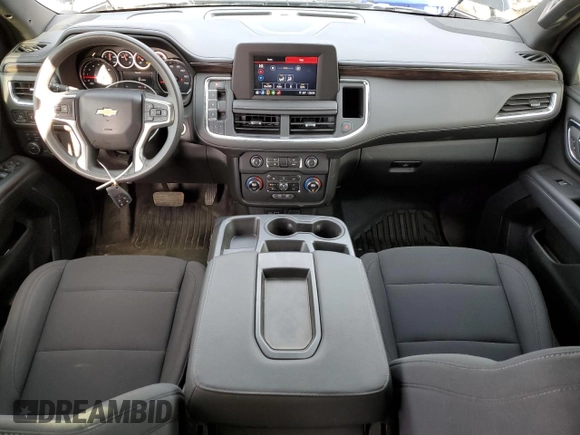 2023 Chevrolet Tahoe Commercial with VIN 1GNSKLED7PR268508, listed as a Copart auction lot 50734945 with 7,353 mi miles and Clean title. Bid and sale history available at DreamBid. Image 8.