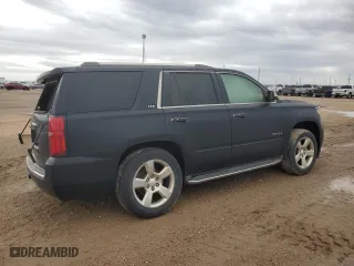 2015 Chevrolet Tahoe LTZ with VIN 1GNSKCKC7FR270737, listed as a Copart auction lot 51972625 with 0 mi miles and Salvage Title. Bid and sale history available at carsss.com. Image 3.