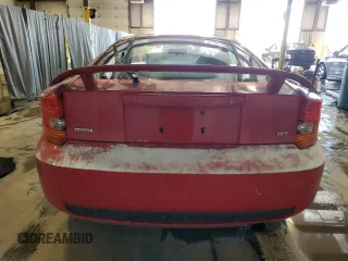 2002 Toyota Celica GT with VIN JTDDR32T720121949, listed as a Copart auction lot 46656255 with 144,873 mi miles and Salvage Title. Bid and sale history available at carsss.com. Image 6.