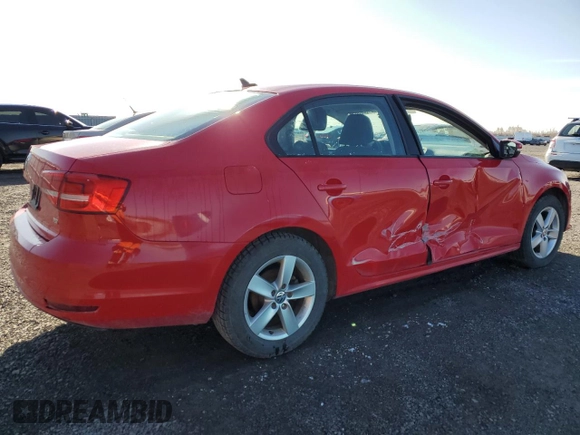 2015 Volkswagen Jetta Sedan 1.8T SE w/Connectivity with VIN 3VWD07AJ9FM421171, listed as a Copart auction lot 51833935 with 248,711 mi miles and Salvage Title. Bid and sale history available at carsss.com. Image 3.