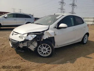 2011 Mazda Mazda2 Sport with VIN JM1DE1HY5B0130801, listed as a Copart auction lot 70576514 with 137,075 mi miles and Salvage Title. Bid and sale history available at carsss.com. Image 1.