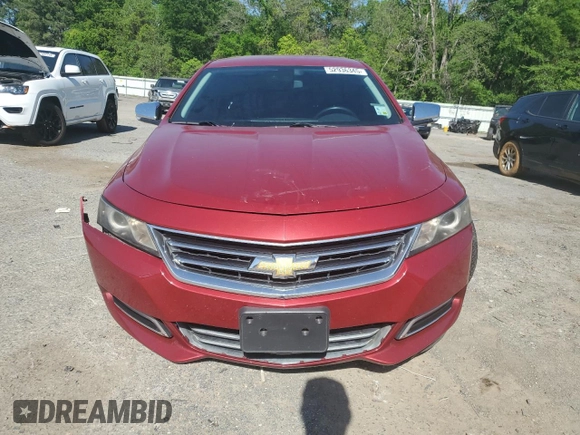 2015 Chevrolet Impala LTZ with VIN 1G1165S35FU104081, listed as a Copart auction lot 52936345 with 185,366 mi miles and Salvage Title. Bid and sale history available at DreamBid. Image 5.
