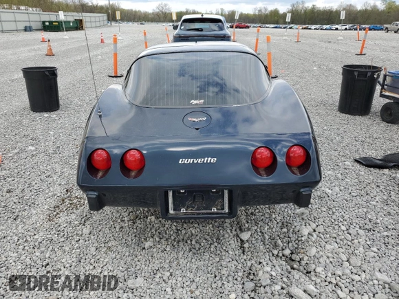 1979 Chevrolet Corvette with VIN 1Z8789S443088, listed as a Copart auction lot 54487225 with 22,449 mi miles and Salvage title. Bid and sale history available at DreamBid. Image 6.