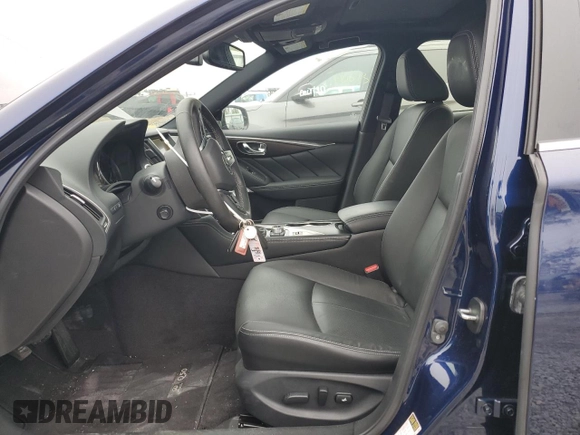 2021 Infiniti Q50 Sensory with VIN JN1EV7CP7MM703492, listed as a Copart auction lot 86268244 with 21,554 mi miles and Salvage title. Bid and sale history available at DreamBid. Image 7.